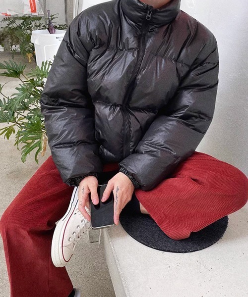 NOWLE（ノウル）の「【NOWLE】ルーズシルエット コーデュロイ センタープレス トラウザーズ / スラックス（スラックス・メンズ・ワインレッド・X-LARGE/LARGE/MEDIUM）」の9枚目の写真