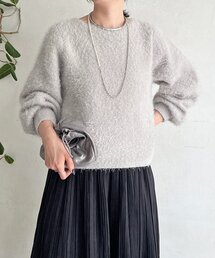 シャギー2WAYプルオーバー
