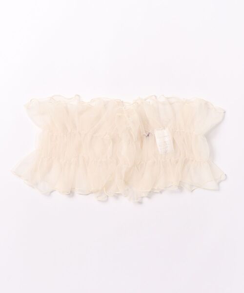 カヤ（カヤ）の「【カヤ】フリルレース帯揚げベルト（ベルト・レディース・グリーン/ホワイト/ブラック/ブルー・FREE）」の2枚目の写真