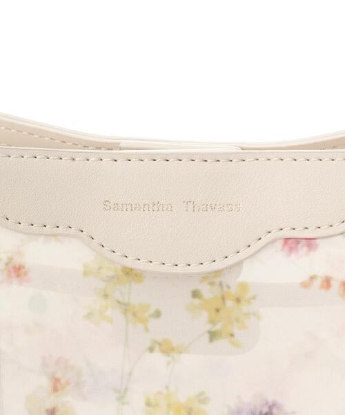 Samantha Thavasa(サマンサタバサ)の「フラワーモチーフチュール ワンハンドルバッグ(ハンドバッグ・レディース・ネイビー/オフホワイト・FREE)」の7枚目の写真