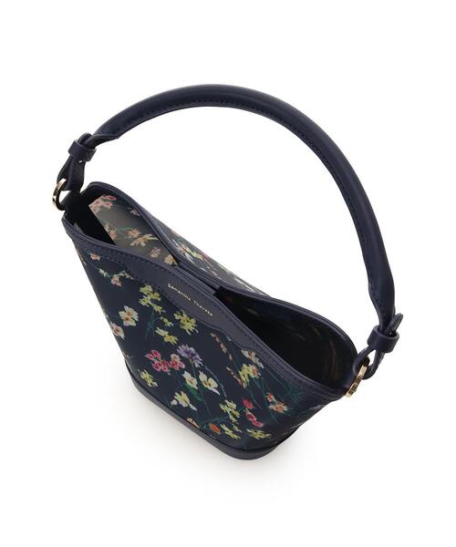 Samantha Thavasa(サマンサタバサ)の「フラワーモチーフチュール ワンハンドルバッグ(ハンドバッグ・レディース・ネイビー/オフホワイト・FREE)」の11枚目の写真