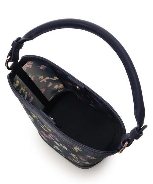 Samantha Thavasa(サマンサタバサ)の「フラワーモチーフチュール ワンハンドルバッグ(ハンドバッグ・レディース・ネイビー/オフホワイト・FREE)」の12枚目の写真