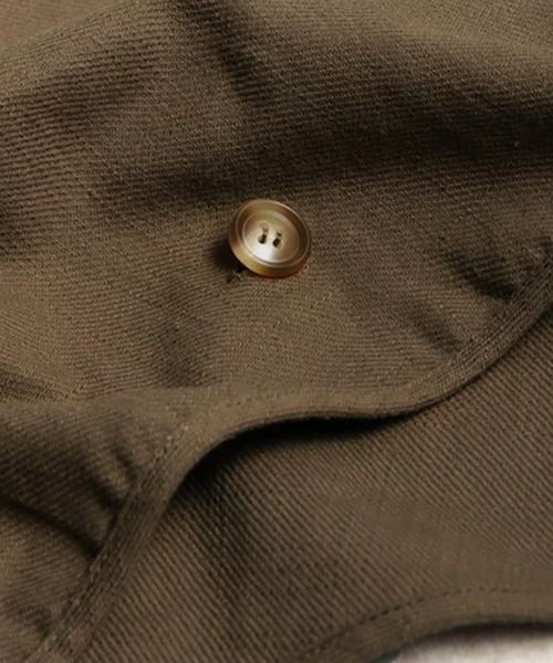 antiqua（アンティカ）の「ARROW PONCHO アロー ポンチョ（ポンチョ・レディース・カーキ/ブラック・ONESIZE）」の19枚目の写真