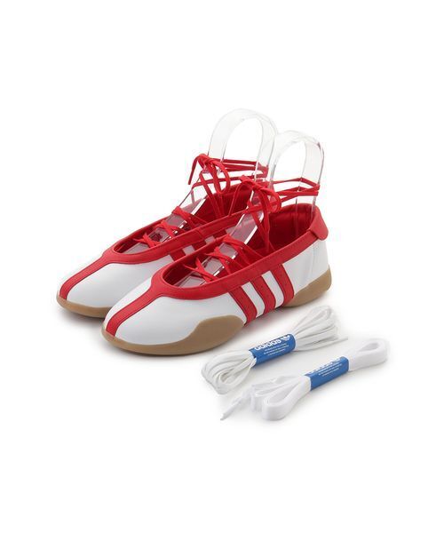 adidas Originals(アディダスオリジナルス)の「【adidas Originals】TAEKWONDO MEI BALLET(スニーカー・レディース・レッド・24/25/24.5/23.5/23/22.5)」の2枚目の写真