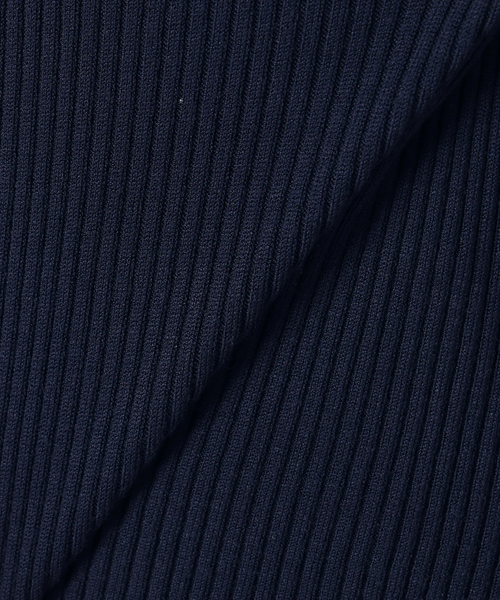 La TOTALITE（ラトータリテ）の「【洗える】バイカラーポロ襟ニット（ニット/セーター・レディース・ホワイト/ネイビー/レモンイエロー・FREE）」の17枚目の写真