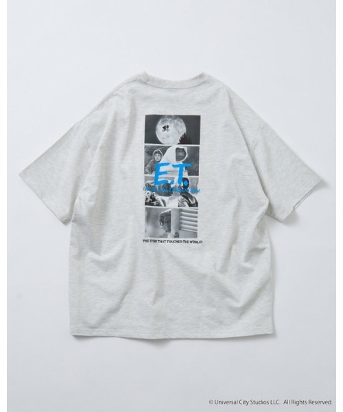 Ограниченная серия E.T. — Big Chill Backprint клаб T‑shirt (классическая)