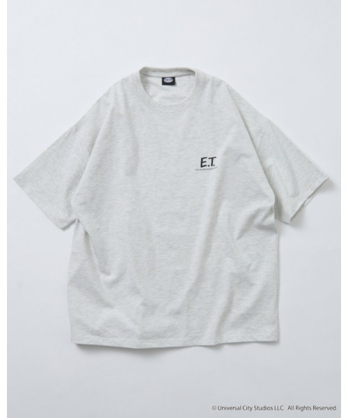 FREAK'S STORE（フリークスストア）の「限定展開 【E.T.】ビッグシルエット バックプリント クルーネック Tシャツ（Tシャツ/カットソー・メンズ・ホワイト/アッシュグレー/スミクロ・LARGE/MEDIUM/SMALL）」の17枚目の写真