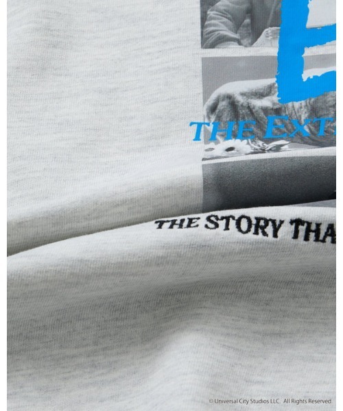 FREAK'S STORE（フリークスストア）の「限定展開 【E.T.】ビッグシルエット バックプリント クルーネック Tシャツ（Tシャツ/カットソー・メンズ・ホワイト/アッシュグレー/スミクロ・LARGE/MEDIUM/SMALL）」の12枚目の写真