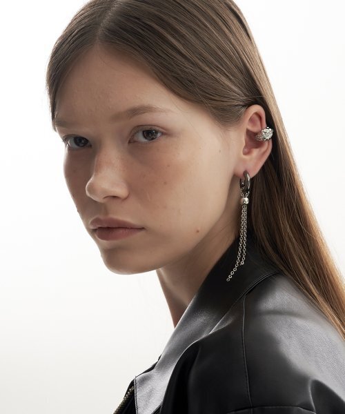SENTIMENTS（センチモン）の「NO.263 [BLACK] EARRING（ピアス（両耳用）・レディース・ブラック・FREE）」の2枚目の写真