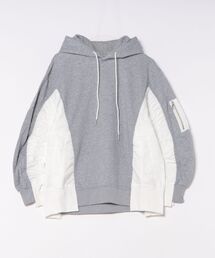 B.I.D.（ビーアイディー）の「《MMMM》TC裏毛×ナイロンツイル　MA-1パーカー（MA-1）」