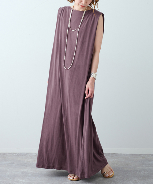 Spick & Span(スピックアンドスパン)の「《追加》コクーンワンピース(ワンピース・レディース・ブラウン/ブラック・FREE)」の12枚目の写真