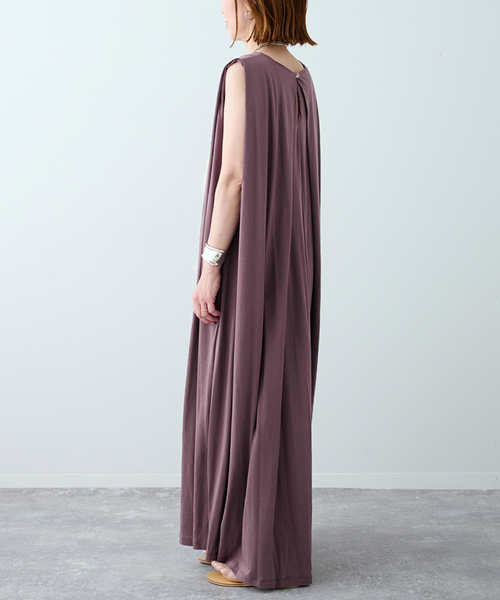 Spick & Span(スピックアンドスパン)の「《追加》コクーンワンピース(ワンピース・レディース・ブラウン/ブラック・FREE)」の14枚目の写真