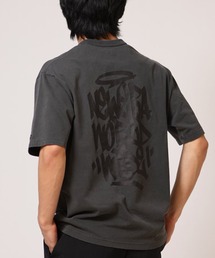 NEW ERA/ニューエラ 半袖 Tシャツ バックプリント ガーメントダイ Tagging