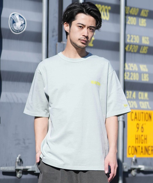 NEW ERA(ニューエラ)の「NEW ERA/ニューエラ 半袖 Tシャツ バックプリント ガーメントダイ Tagging(Tシャツ/カットソー・メンズ・グレー/チャコール/ブラウン・M/XXL/L/XL)」の4枚目の写真