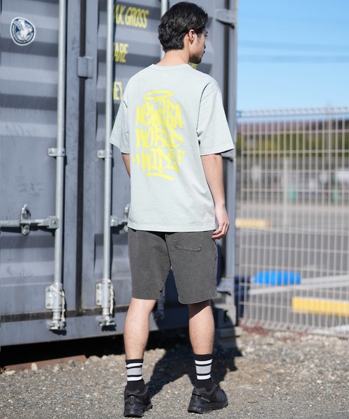 NEW ERA(ニューエラ)の「NEW ERA/ニューエラ 半袖 Tシャツ バックプリント ガーメントダイ Tagging(Tシャツ/カットソー・メンズ・グレー/チャコール/ブラウン・M/XXL/L/XL)」の8枚目の写真