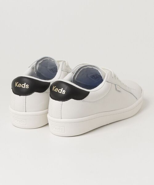Keds（ケッズ）の「Keds ケッズ エース レザー ホワイト/ブラック（スニーカー・レディース・ホワイト・23.5cm/24.0cm/24.5cm/25.0cm/22.5cm/23.0cm）」の8枚目の写真