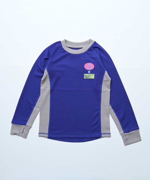MARKEY'S(マーキーズ)の「【水着/UVカット】プルオーバーラッシュガード(ラッシュガード・キッズ・グレー/ブルー・100/130/120/110/90/80/140)」の17枚目の写真