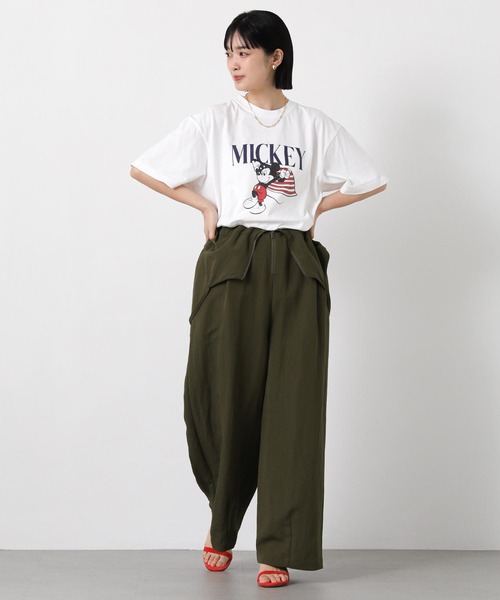 CHIGNON(シニヨン)の「2wayキャミサロペット(ワンピース・レディース・カーキ/チャコールグレー・FREE)」の22枚目の写真