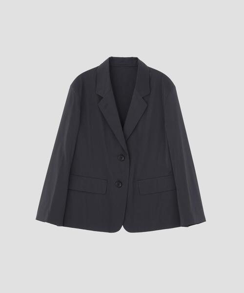 MARGARET HOWELL(マーガレットハウエル)の「FINE STRIPE COTTON SILK JACKET(テーラードジャケット・レディース・ブラック系その他/グレー系その他3・1)」の19枚目の写真