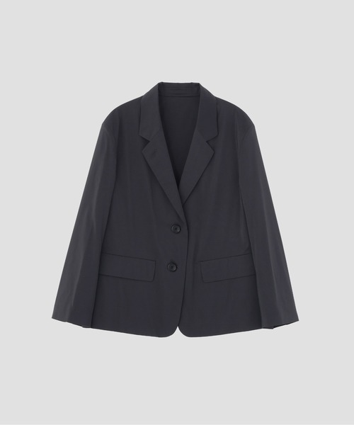 MARGARET HOWELL(マーガレットハウエル)の「FINE STRIPE COTTON SILK JACKET(テーラードジャケット・レディース・ブラック系その他/グレー系その他3・1)」の10枚目の写真