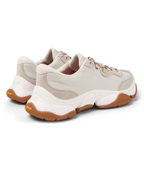 CAMPER（カンペール）の「[カンペール] KARST 2 / レザースニーカー（スニーカー・メンズ・ベージュ系その他・25.0cm/27.0cm/27.5cm/26.0cm/28.0cm/25.5cm）」の4枚目の写真