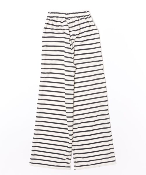 Ritzy(リッツィー)の「ボーダー柄 ワイドパンツ(その他パンツ・レディース・ブラック/ホワイト・M/S/L)」の12枚目の写真