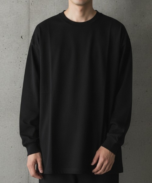 LIFEMAX(ライフマックス)の「【LIFEMAX/ライフマックス】5.6オンスハイグレードロングスリーブTシャツ(カラー)/長袖 5カラー(Tシャツ/カットソー・メンズ・バーガンディー/グリーン系その他/アッシュ/ブラック/ネイビー・XX-LARGE)」の2枚目の写真