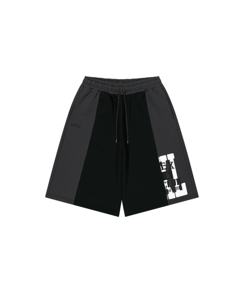 HDEX（エイチデックス）の「リフトダメージブロックスウェットショーツ (ブラック)（その他パンツ・メンズ・ブラック・MEDIUM/LARGE/X-LARGE/2XL）」の2枚目の写真