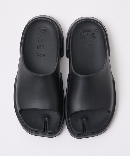 PAES（ペイズ）の「【PAES / ペイズ】Slide Basic Line | PAYES03 / リカバリーサンダル/ユニセックス（サンダル・メンズ・ブラック・26/27/28）」の9枚目の写真