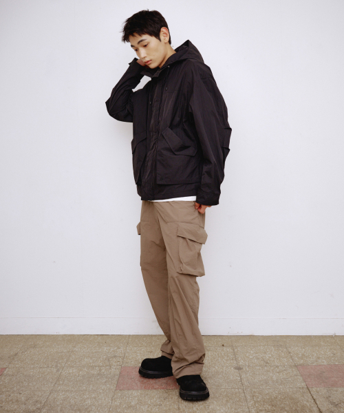 KALAPATTHAR（カラパタール）の「UTILITY NYLON RIPSTOP SEMI-WIDE PANTS - BEIGE（その他パンツ・メンズ・その他・MEDIUM/LARGE/X-LARGE）」の3枚目の写真