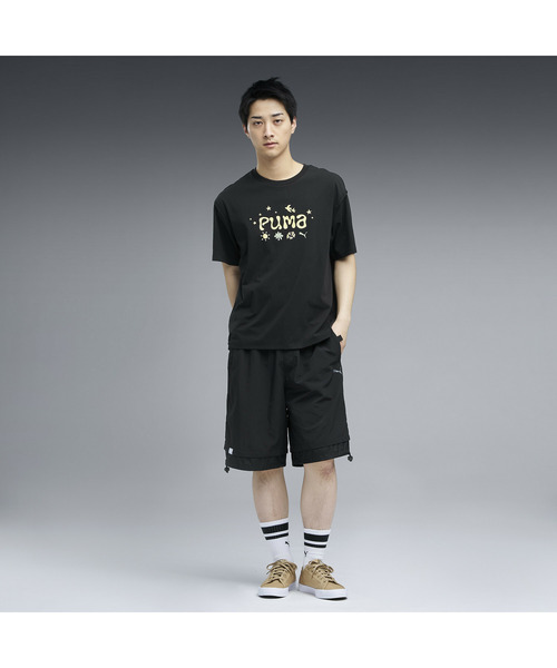 PUMA（プーマ）の「PUMA プーマ メンズ ムーズイン ネイチャー 半袖 グラフィック Tシャツ（Tシャツ/カットソー・メンズ・ブラック×レッド/ホワイト・SMALL/MEDIUM/LARGE/X-LARGE/XX-LARGE）」の17枚目の写真