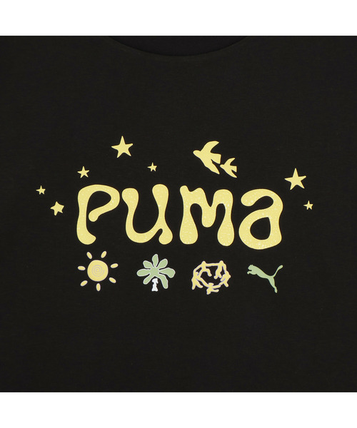 PUMA（プーマ）の「PUMA プーマ メンズ ムーズイン ネイチャー 半袖 グラフィック Tシャツ（Tシャツ/カットソー・メンズ・ブラック×レッド/ホワイト・SMALL/MEDIUM/LARGE/X-LARGE/XX-LARGE）」の13枚目の写真