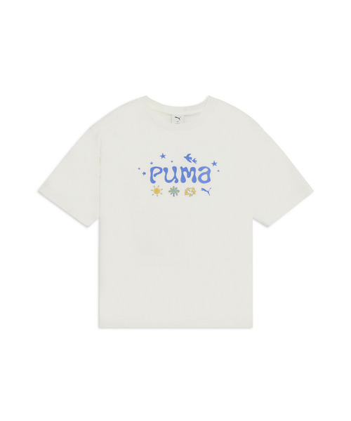 PUMA（プーマ）の「PUMA プーマ メンズ ムーズイン ネイチャー 半袖 グラフィック Tシャツ（Tシャツ/カットソー・メンズ・ブラック×レッド/ホワイト・SMALL/MEDIUM/LARGE/X-LARGE/XX-LARGE）」の7枚目の写真