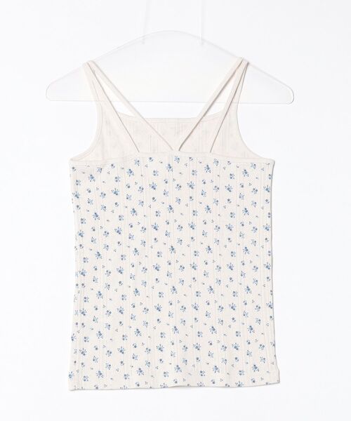 JEMORGAN(ジェーイーモーガン)の「JEMORGAN アイレットフライス花柄キャミソール(パック)(Tシャツ/カットソー・レディース・ブラック/ブルー/レッド・F)」の17枚目の写真