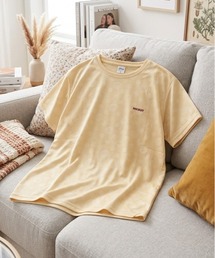【DISNEY/ディズニー】胸ワンポイントキャラクター総柄ＤＲＹメッシュ半袖Ｔシャツ(吸水速乾）