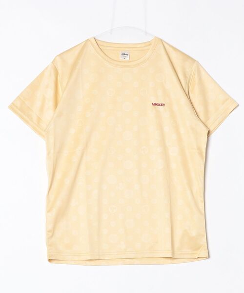 Disney(ディズニー)の「【DISNEY/ディズニー】胸ワンポイントキャラクター総柄DRYメッシュ半袖Tシャツ(吸水速乾)(Tシャツ/カットソー・レディース・ブラック/イエロー/杢グレー/サックスブルー・LARGE/MEDIUM)」の16枚目の写真