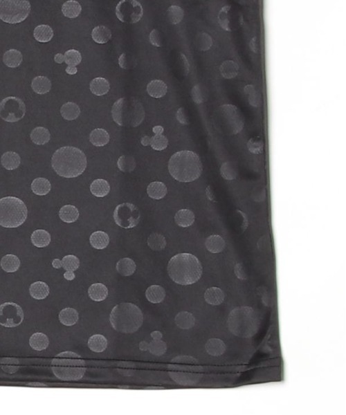 Disney(ディズニー)の「【DISNEY/ディズニー】胸ワンポイントキャラクター総柄DRYメッシュ半袖Tシャツ(吸水速乾)(Tシャツ/カットソー・レディース・ブラック/イエロー/杢グレー/サックスブルー・LARGE/MEDIUM)」の10枚目の写真