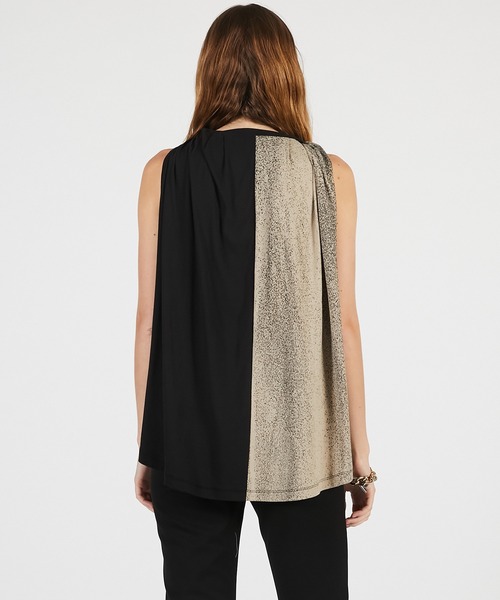 PRANK PROJECT（プランクプロジェクト）の「【2026Summer Pre-Order】ハーフプリントツイストトップ / Half Print Twist Top（Tシャツ/カットソー・レディース・ホワイト/ブラック・FREE）」の12枚目の写真