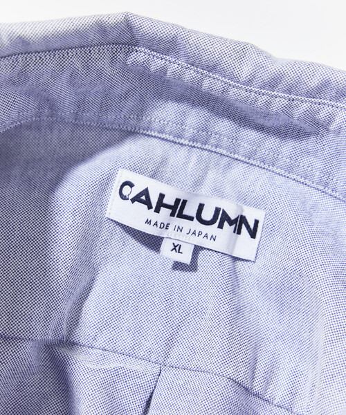 CAHLUMN(カウラム)の「CAHLUMN/カウラム Oxford Button Down Shirt/オックスフォード ボタンダウン シャツ(シャツ/ブラウス・メンズ・ホワイト/サックスブルー/その他13・MEDIUM/LARGE/XX-LARGE/X-LARGE)」の19枚目の写真