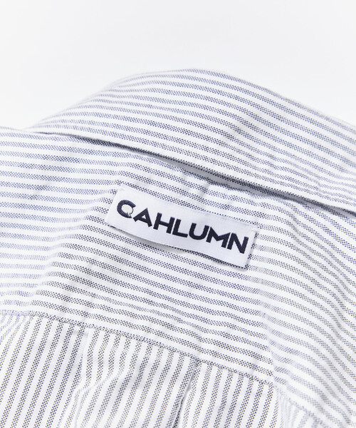 CAHLUMN(カウラム)の「CAHLUMN/カウラム Oxford Button Down Shirt/オックスフォード ボタンダウン シャツ(シャツ/ブラウス・メンズ・ホワイト/サックスブルー/その他13・MEDIUM/LARGE/XX-LARGE/X-LARGE)」の5枚目の写真