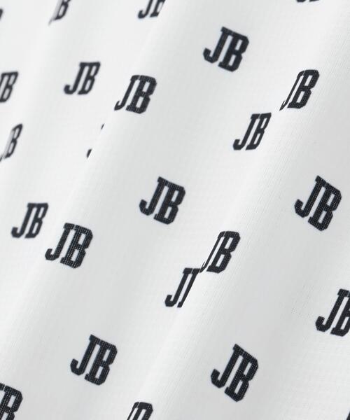 Jack Bunny!!(ジャックバニー)の「吸水速乾ロゴプリント半袖モックネックカットソー(Tシャツ/カットソー・メンズ・ネイビー/ホワイト/グリーン・X-LARGE/LARGE/MEDIUM)」の9枚目の写真