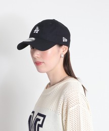 NEW ERA（ニューエラ）の「【NEW ERA】9TWENTY LA タイプライター MLB ロサンゼルス・ドジャース（キャップ）」