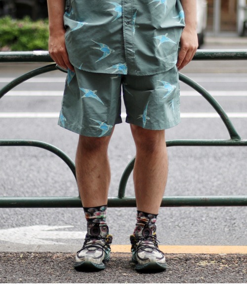 NATAL DESIGN（ネイタルデザイン）の「HOME BOUND SHORTS 3（その他パンツ・メンズ・ライトブルー/ライトグリーン・MEDIUM/LARGE/X-LARGE）」の2枚目の写真