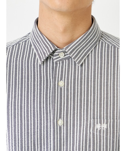 McGREGOR(マックレガー)の「ニットサッカーシャツ(シャツ/ブラウス・メンズ・アイボリー/バイオレット/ネイビー・L/M/XL)」の8枚目の写真