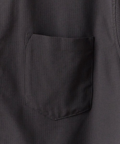 ROOPTOKYO（ループトウキョウ）の「機能素材半袖シャツ 多機能 2026年春夏（シャツ/ブラウス・メンズ・ホワイト/ブラック/カーキブラウン・M/L）」の5枚目の写真