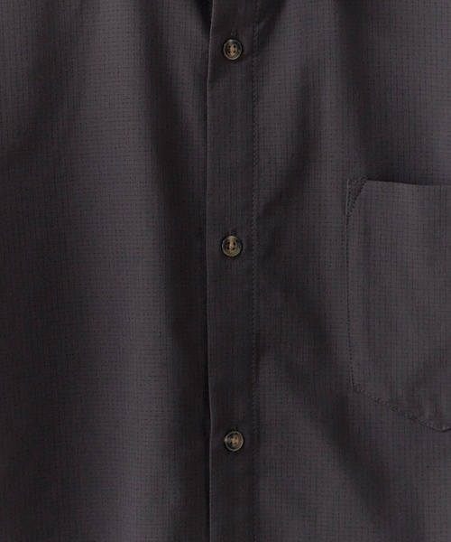 ROOPTOKYO（ループトウキョウ）の「機能素材半袖シャツ 多機能 2026年春夏（シャツ/ブラウス・メンズ・ホワイト/ブラック/カーキブラウン・M/L）」の6枚目の写真