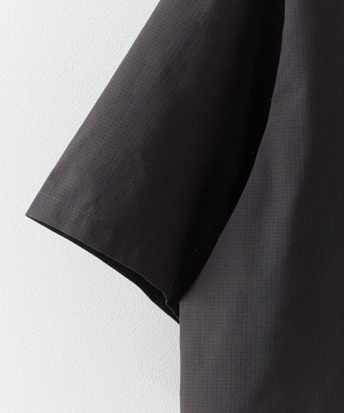 ROOPTOKYO（ループトウキョウ）の「機能素材半袖シャツ 多機能 2026年春夏（シャツ/ブラウス・メンズ・ホワイト/ブラック/カーキブラウン・M/L）」の7枚目の写真