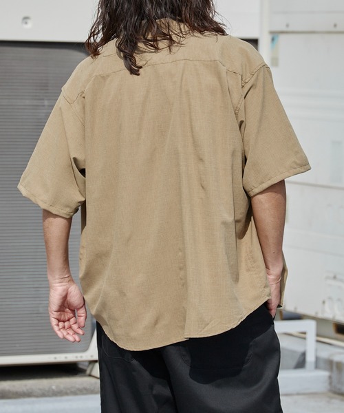 ROOPTOKYO（ループトウキョウ）の「機能素材半袖シャツ 多機能 2026年春夏（シャツ/ブラウス・メンズ・ホワイト/ブラック/カーキブラウン・M/L）」の16枚目の写真