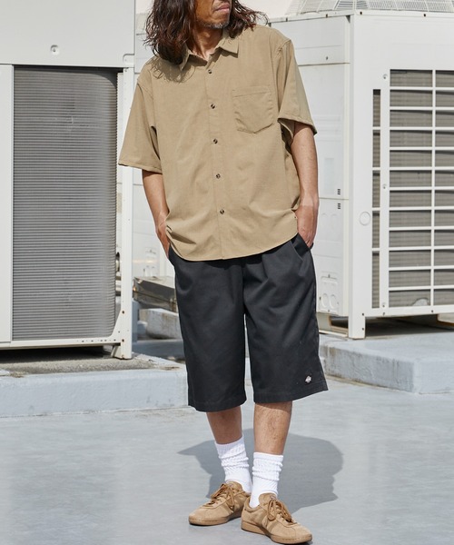 ROOPTOKYO（ループトウキョウ）の「機能素材半袖シャツ 多機能 2026年春夏（シャツ/ブラウス・メンズ・ホワイト/ブラック/カーキブラウン・M/L）」の20枚目の写真