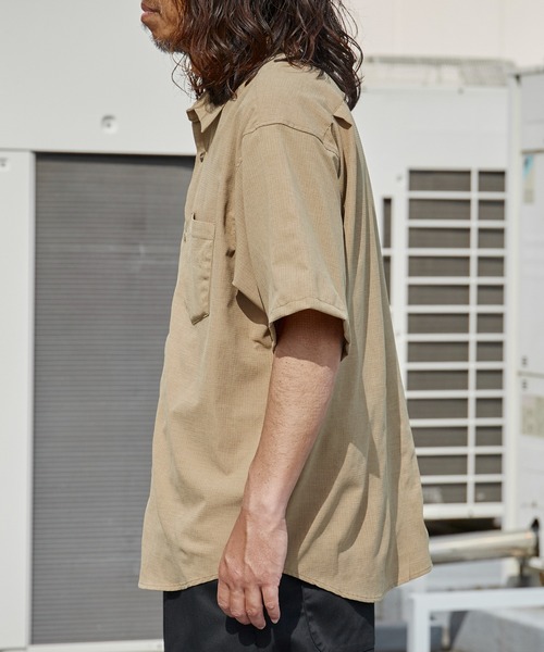 ROOPTOKYO（ループトウキョウ）の「機能素材半袖シャツ 多機能 2026年春夏（シャツ/ブラウス・メンズ・ホワイト/ブラック/カーキブラウン・M/L）」の21枚目の写真